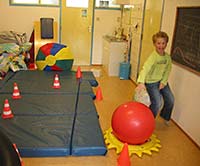 Playful learning sensorimotor skills at Karen Dun, practice for children